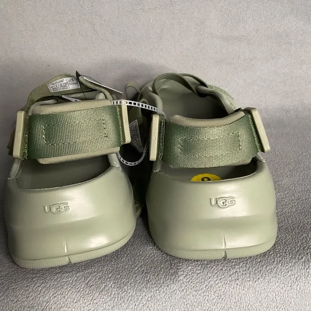 UGG Men's Sandals Size 9 Shaded Clover Green Stratus Lightweight Molded 1153078‎